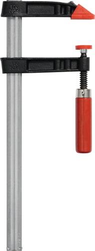 Nordwest Temperguss-Schraubzwinge Spann-W.200mm A.100mm Holzgr.27x7mm