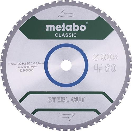 METABO Kreissägeblatt steel cut classic D165xDicke1,6xBohrung20mm FZFA