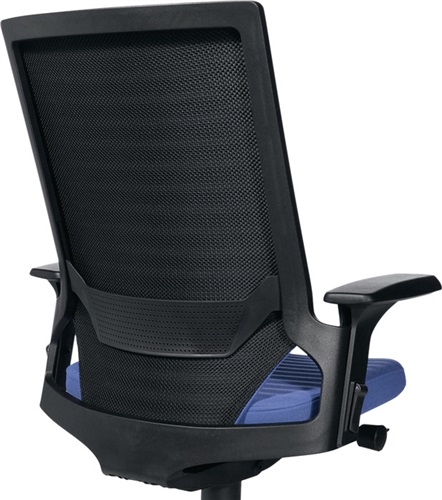 TOPSTAR Bürodrehstuhl Autosynchr.-T.schwarz 420-550mm m.Lehnen Trgf.110kg TOPSTAR