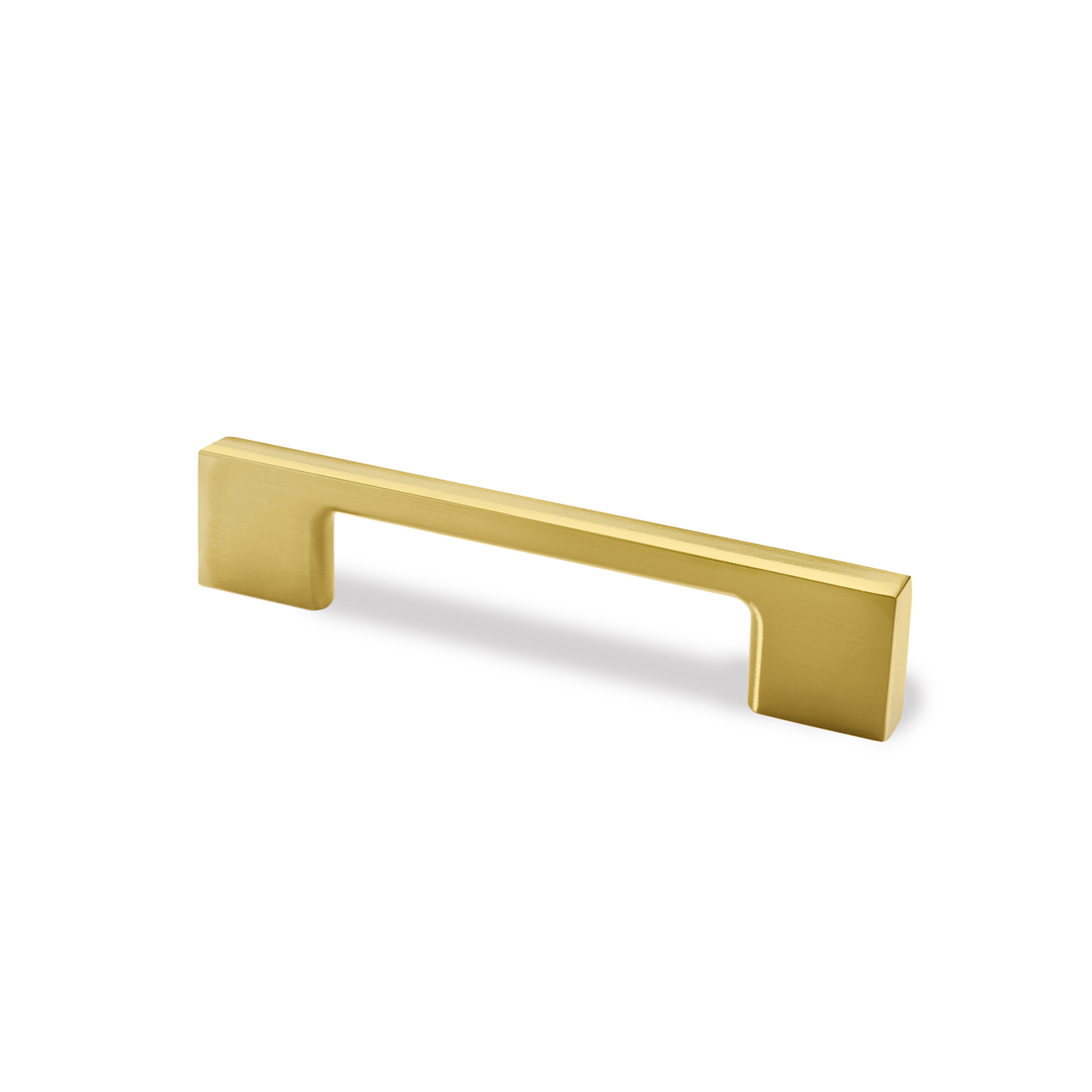 HETTICH Griff Belluno, Bohrabstand 224 / 256 mm, L 267 mm, B 9 mm, H 30 mm, Gold Optik matt gebürstet, 9347591