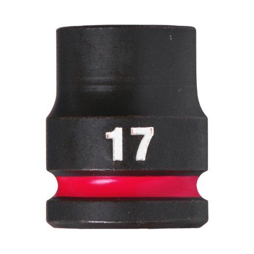 MILWAUKEE 17 x 38 mm SHOCKWAVE Schlagnuss 1/2" kurz