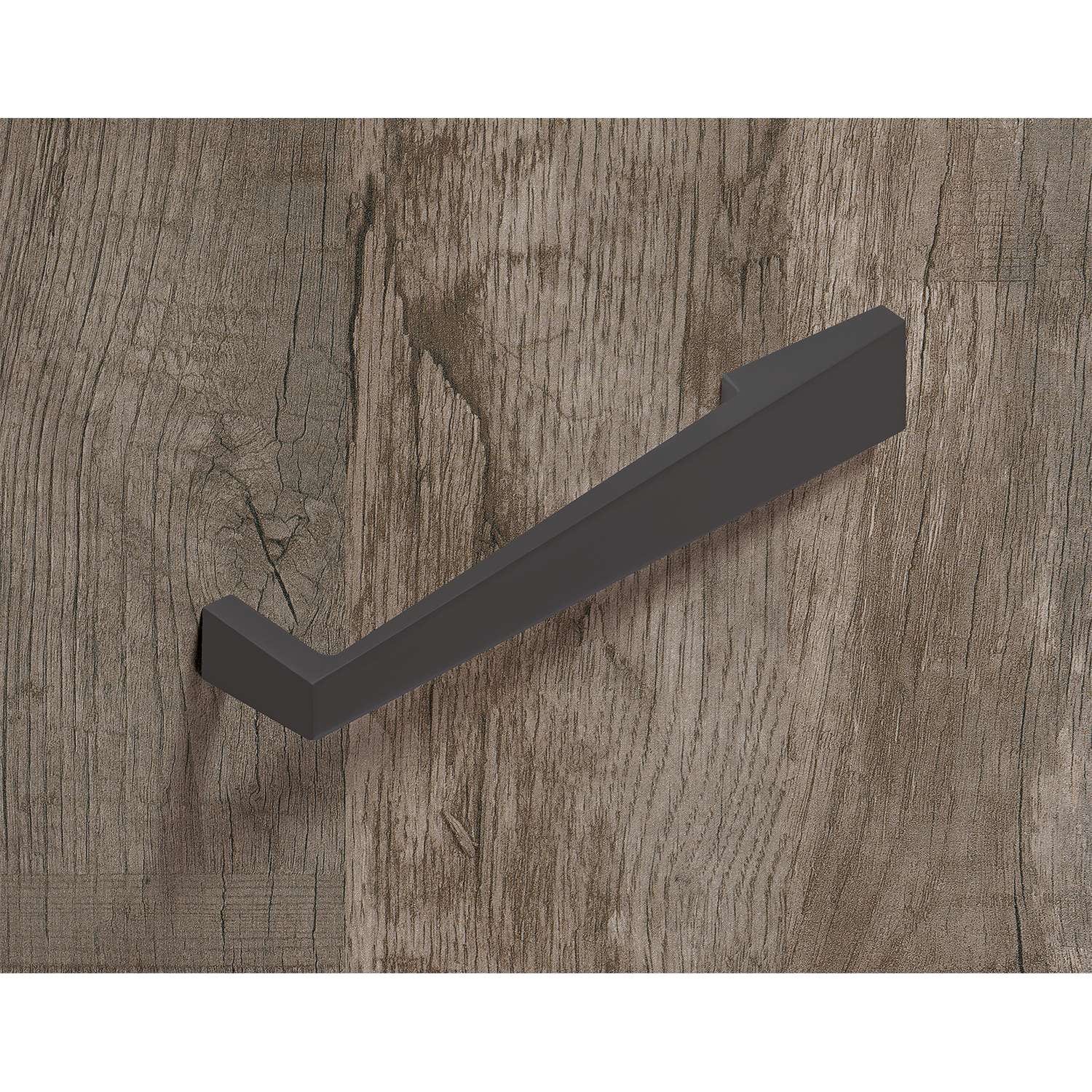HETTICH Griff Rialto, •–• 160, L 189 mm, B 25 mm, H 35 mm, Schwarz matt, 9264086 HETTICH Griff Rialto, •–• 160, L 189 mm, B 25 mm, H 35 mm, Schwarz matt, 9264086