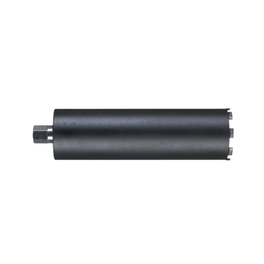 MILWAUKEE DCHXL 132 x 490 mm / 1 1/4" UNC Diamant-Trockenbohrkrone für Staubabsaugung