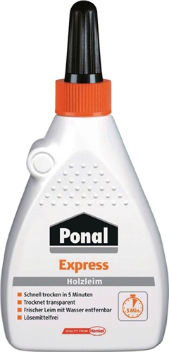 PONAL Holzleim Express 225g EN 204: D1,D2 Flasche PONAL