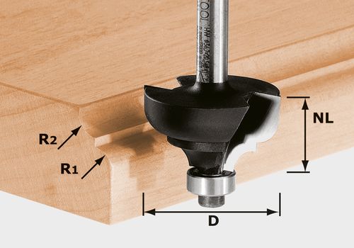 FESTOOL Multiprofilfräser HW S8 D36,7/R6/R6 491031