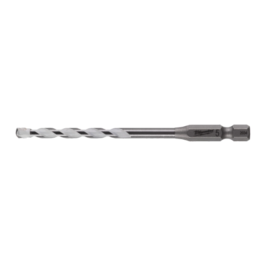 MILWAUKEE 5 x 100 mm SHOCKWAVE Multimaterial Bohrer 1/4" Hex