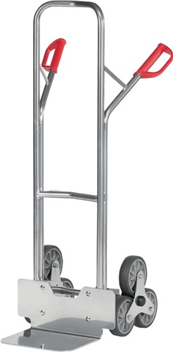 FETRA Treppenkarre H.1300mm Schaufel-Gr.L250xB320mm Alu.3armiger Radstern