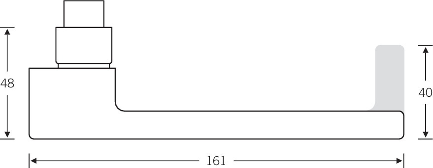 FSB Drückergarnitur mit Rosetten 72 1183, rund, VK 8 mm, flächenbündig, Aluminium FSB Drückergarnitur mit Rosetten 72 1183, rund, VK 8 mm, flächenbündig, Aluminium