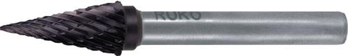 RUKO Frässtift SKM D.6mm Kopf-L.18mm Schaft-D.6mm HM TiCN Verz.KVZ 4 RUKO