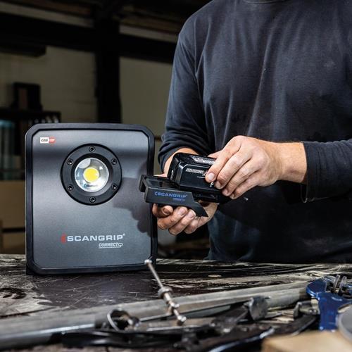 SCANGRIP LED-Strahler NOVA 4 CONNECT 30 W 400-4000 lm IP65 SCANGRIP SCANGRIP LED-Strahler NOVA 4 CONNECT 30 W 400-4000 lm IP65 SCANGRIP