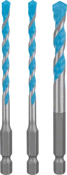 BOSCH EXPERT HEX-9 MultiConstruction Bohrer-Set, 5/6/8 mm, 3-tlg.. Für Dreh- und Schlagbohrer