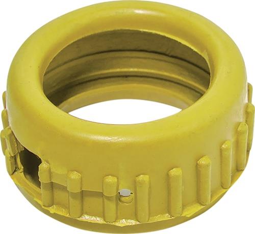 Manometerschutzkappe gelb D.63mm Gum.