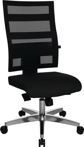 TOPSTAR Bürodrehstuhl Punktsynchr.-T.schwarz/schwarz 450-550mm Trgf.110kg TOPSTAR