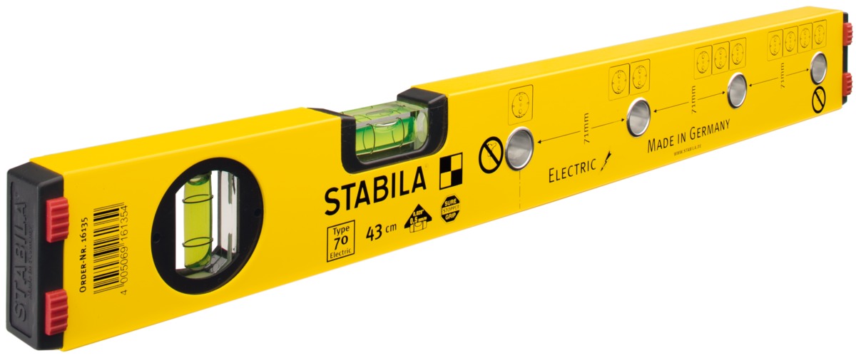 STABILA Wasserwaage Type 70 Electric, 43 cm
