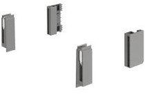 HETTICH TopSide Adapter InnoTech Atira / 144 mm, grau, 9194657