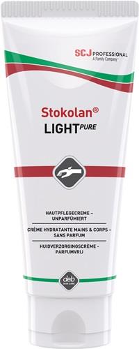 Stokolan Hautpflegecreme Stokolan® Light PURE 100ml duft-/farbstofffrei Tube