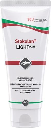 STOKOLAN Hautpflegecreme Stokolan® Light PURE 100ml duft-/farbstofffrei Tube