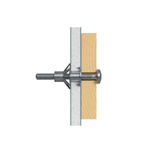 FISCHER Hohlraum-Metalldübel HM 6x52 S B (20)