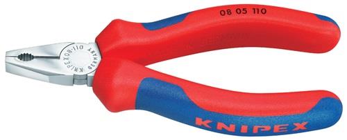 KNIPEX Minikombizange L.110mm verchr.Mehrkomp.-Hülle KNIPEX