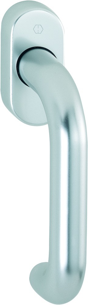 HOPPE® Fenstergriff Paris 038/US956, VarioFit, mit Schrauben, Aluminium, 10763028 HOPPE® Fenstergriff Paris 038/US956, VarioFit, mit Schrauben, Aluminium, 10763028