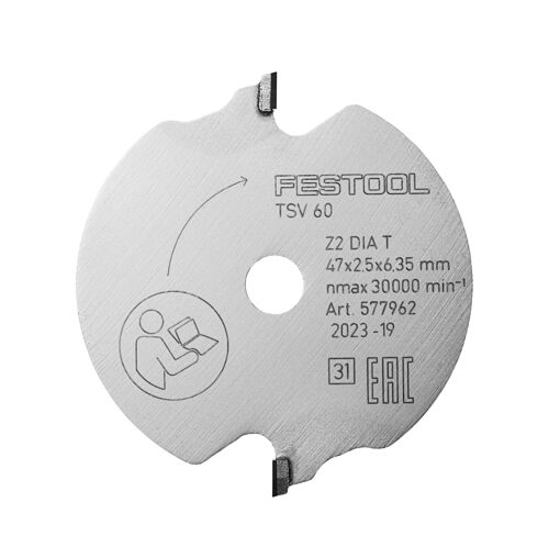 FESTOOL Vorritz-Sägeblatt WOOD FINE CUT SPECIAL DIA 47x2,5x6,35 T2 577962