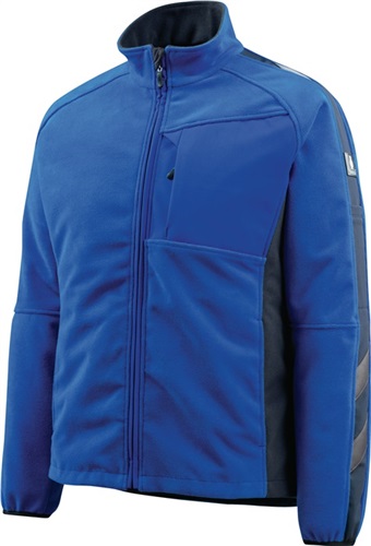 Fleecejacke Marburg kornblau/schwarzblau MASCOT