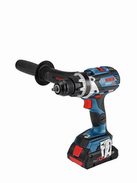 BOSCH Akku-Bohrschrauber GSR 18V-110 C, 2 x Akku ProCORE18V, Schnellladegerät, L-BOXX