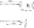 WINKHAUS Schere SH1.T.18-9-12, Stahl, WINKHAUS Schere SH1.T.18-9-12, Stahl,