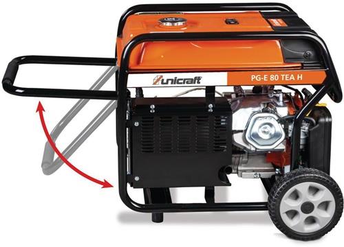 UNICRAFT Stromerzeuger PG-E 80 TEA 6,5 kW Benzin UNICRAFT