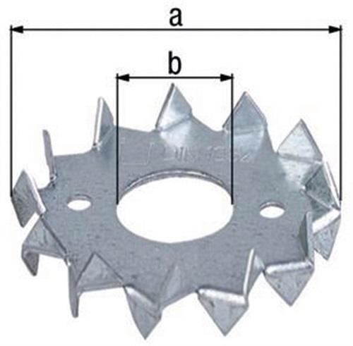 GAH Scheibendübel D62/21mm senzimirverzinkt GAH