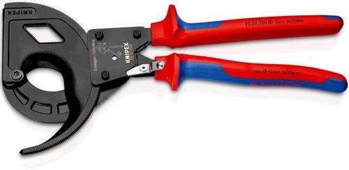 KNIPEX Kabelschneider Gesamt-L.320mm max.60 (600 mm²)mm pol.Mehrkomp.-Hüllen KNIPEX