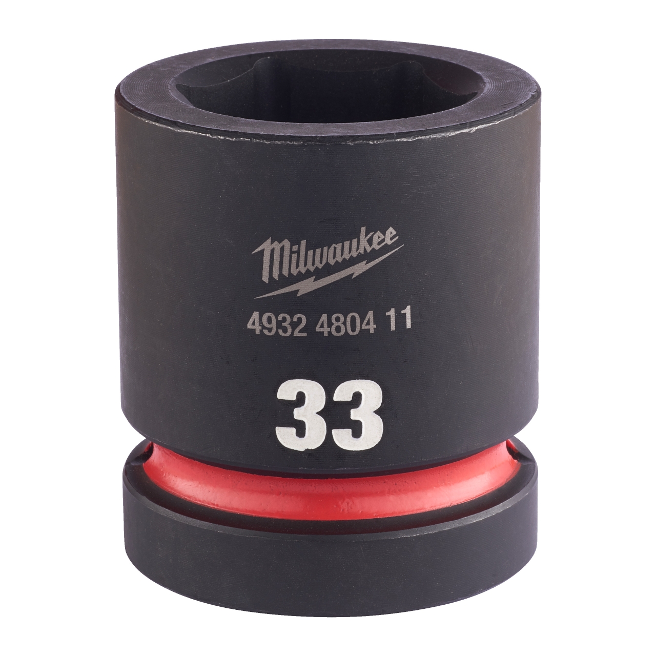 MILWAUKEE 33 x 62 mm SHOCKWAVE Schlagnuss 1" kurz