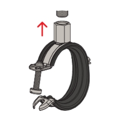 FISCHER Gelenkrohrschelle FGRS 73-80 M8/10 Univ