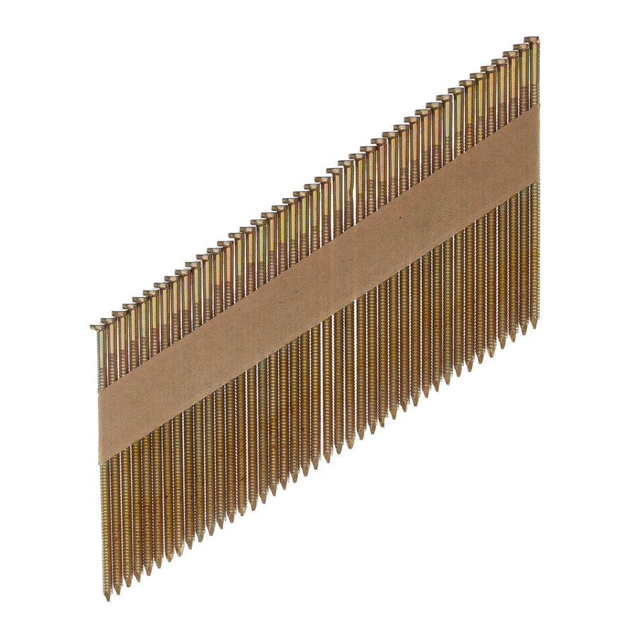 7,4 x 3,1 x 90 mm, Glattschaft Stahl verzinkt, 34° D-Kopf-Nägel für M18FFN 7,4 x 3,1 x 90 mm, Glattschaft Stahl verzinkt, 34° D-Kopf-Nägel für M18FFN