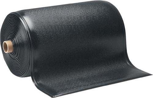 COBA Arbeitsplatzbodenbelag Zuschnitt B1200xS12mm schwarz PVC Preis p.lfd.m