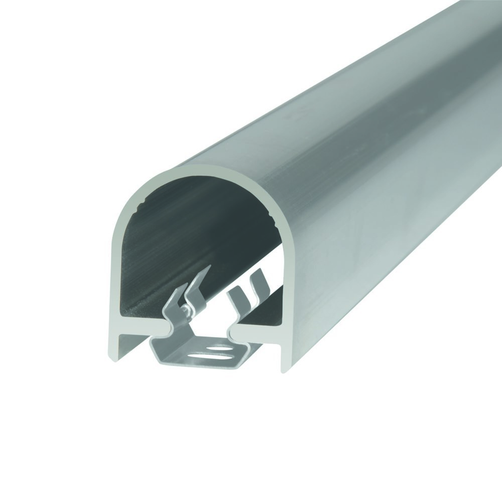 PLANET Fingerschutz Abdeckprofil FSA 8100, Aluminium,3-teilig, Set, vorgebohrt , 1.980 mm schwarz