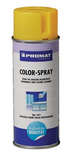 PROMAT Colorspray rapsgelb seidenmatt RAL 1021 400 ml Spraydose PROMAT CHEMICALS