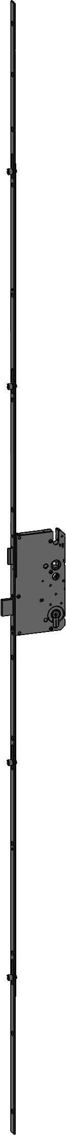 WINKHAUS Mehrfachverriegelung STV F1660 R4, 10/92, umstellbare Falle, Stahl