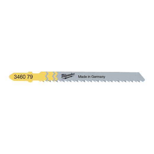 MILWAUKEE 75 x 2,5 mm T101BR, umgekehrte Verzahnung Stichsägeblatt Holz/Furnier