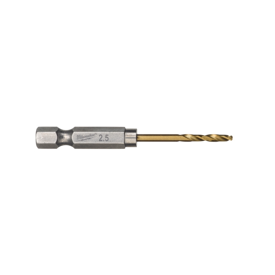 MILWAUKEE Metallbohrer SWave HSS-G TiN 2,5mm (2pc)