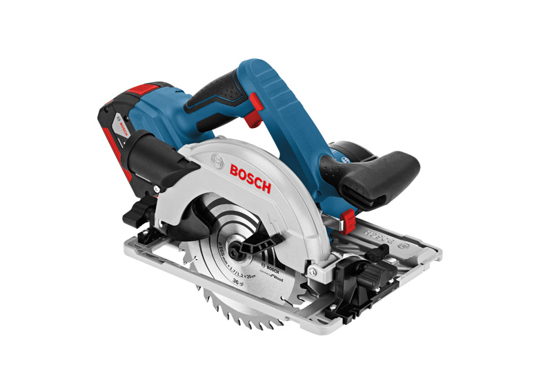 BOSCH Akku-Kreissäge GKS 18V-57 G, Solo Version, L-BOXX