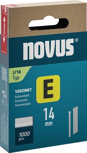 NOVUS Nägel E Typ J L.14mm Draht-B.1,2mm m.Kopf 1000 St.NOVUS