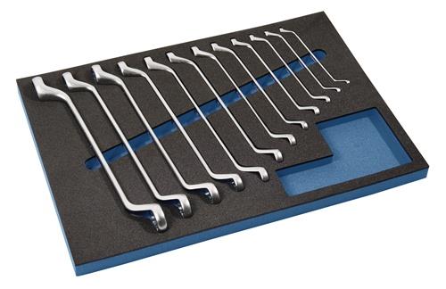 TECWERK Werkzeugmodul 12-tlg.3/3-Modul Schlüsswelweiten 6x7-30x32mm TECWERK