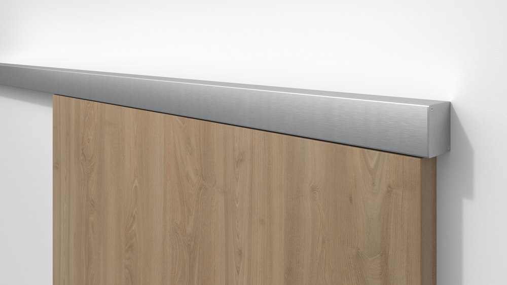 HERMAT Schiebetürbeschlag San Remo 9174/60L, 60 kg, Aluminium