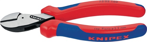 KNIPEX Kompaktseitenschneider X-Cut® L.160mm Kopf pol.Mehrkomp.-Hülle KNIPEX