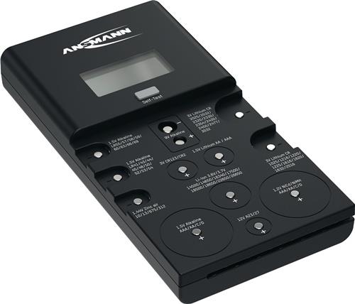 ANSMANN Batterie-/Akkutester f.Akkus u.Batterien 1x9V Blockbatt.ANSMANN