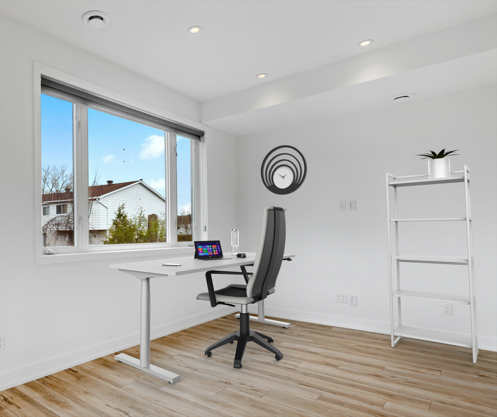 Veyhl Tischgestell Evotec 3D rund mit Display/Memory, 650 mm Hub, RAL 7016 anthrazitgrau (struktur)