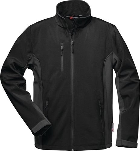 Softshelljacke Kronos schwarz/grau