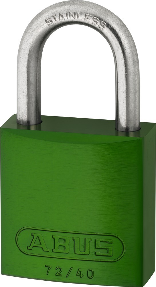 ABUS Zylindervorhangschloss 72IB Ecolution™, Aluminium massiv