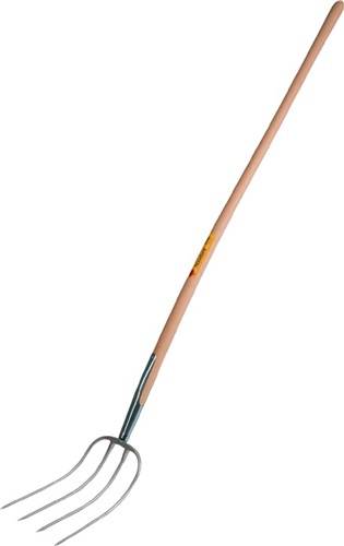FREUND VICTORIA Dunggabel ABT Stand.Zinken-L.310mm 4 Zinken geschmiedet,m.Stiel